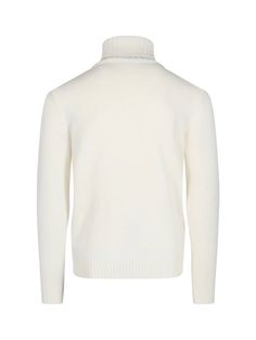 Zanone classic turtleneck sweater, in cream virgin wool, high neck, ribbed trims, straight hem. Composition: 100% Virgin Wool Colmar Jacket, Classic Turtleneck, Herno Jacket, Wang Dress, Rick Owens Jacket, Red Valentino Shoes, Versace Belt, Shopping Places, Zegna Shoes