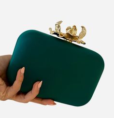 length: 7.2 inches height: 4.7 inches width: 2 inches This beautiful green evening purse is a work of art. It comes with a detachable gold chain so you can wear it as a shoulder bag or hold it as a clutch. Big enough to fit in your iphone evening bag evening purse evening clutch green bag green purse handmade bag handmade clutch Green Clutches, Acrylic Clutch, Satin Clutch, Embroidered Clutch, Handmade Clutch, Green Purse, Boho Bags, Evening Purse, Bag Green