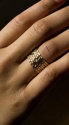 Our Coin-Edge Hammered Yellow Gold-filled stacking ring is entirely hand-made & mixes well with most of the items in our store. YOU WILL RECEIVE: * Seven 16g Coin Edge hammered Yellow Gold-filled rings 7 rings total! * Made with: 16g (1.29 mm) 12k Yellow Gold-filled wire. * When stacked, they measure at just over half an inch. * We do make 1/2 & 1/4 sizes, just leave a note with your size preference. * All of our items are entirely hand crafted and have a standard processing time of 3-5 Everyday Stackable Wide Band Ring, Stacked Rings In 14k Gold As Gift, Stacked 14k Gold Rings For Gift, Stacked 14k Gold Rings As Gift, Stackable Rings With Wide Band For Everyday, Stacked Round Promise Rings, Wide Band Stackable Promise Rings, Stackable Wide Band Promise Ring, Everyday Wide Band Stackable 14k Gold Rings