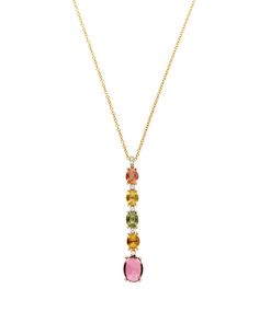 Tourmalines gold, diamonds and tourmaline colorful necklace Gemstone Gold Necklace, Colorful Stones, Colorful Necklace, Tourmaline Necklace, Jewellery Ideas, Gemstone Jewellery, Rose Gold Jewelry, Vanuatu, Colourful Necklace