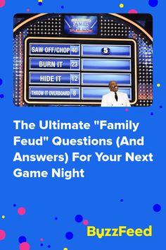 the ultimate family game show quiz answers for your next game night