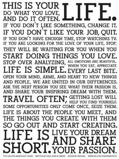 a black and white poster with the words life is not what you think it is