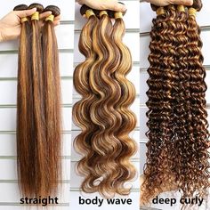 Types Of Crochet Hair, Bangs Extensions, Braiding Hair Colors, Curly Human Hair Extensions, Hair Braid Patterns, Highlight Hair, Mini Hair Straightener, Curly Crochet Hair Styles, Hair Weaving