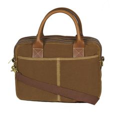 Frankfurt Field Briefcase 1 Go Bags, Say More, Waxed Canvas, Garden Tote, Everyday Bag, Brass Hardware, American Made, Stylish Men, Luggage Bags