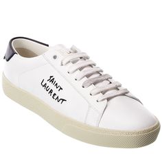 Bnwt. Ysll Sneakers Yves Saint Laurent Sneakers, Ysl Sneakers, Wishlist Shoes, Saint Laurent Sneakers, Yves Saint Laurent Shoes, Ysl Shoes, Saint Laurent Shoes, Fashion Icon, White Sneakers