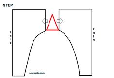 the diagram shows how to draw an object with two sides and three angles on each side