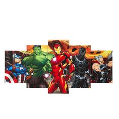 an image of the avengers and other superhero characters