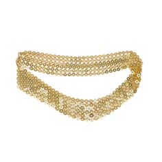 Make a statement this summer! The Wide Stella Chain Belt is the perfect accessory to add radiance to your look. Its luxurious golden chain and sparkling details create a stunning and eye-catching style that will have you looking your best no matter the occasion. Details: Clasp closure Gold Italian chain Made in the USA Formal Yellow Gold Chain Belt, Luxury Adjustable Chain Necklace For Party, Luxury Chain Jewelry For Parties, Gold Necklace With Beaded Chain For Party, Elegant Gold Beaded Chain Necklace For Party, Party Gold Plated Beaded Chain Necklace, Party Gold Plated Chain Necklace, Gold Metal Chain Belt For Parties, Gold Waist Chain With Chain Strap For Party