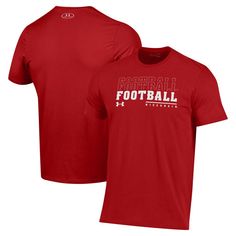 Gear up for another exciting Wisconsin Badgers football season with this 2024 Sideline T-shirt from Under Armour. It features graphics that you'll see your favorite players and coaches wear throughout the year. Plus, HeatGear technology wicks away moisture while regulating your body temperature to keep you feeling cool and dry on hot game days. Wisconsin Badgers Football, Badger Football, Wisconsin Badgers, Body Temperature, Under Armour Men, Football Season, Wicks, Badger, Wisconsin