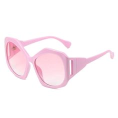 Vintage Pink Gradient Cat Eye Oversized Sunglasses Introducing our Oversized Irregular Sunglasses, designed to enhance your style with a touch of elegance. Stylish Design Featuring vintage pink gradient lenses, these sunglasses offer a sophisticated and exclusive look. The oversized cat eye frames add a luxurious flair that complements any outfit. Exceptional UV Protection Protect your eyes with confidence. These sunglasses provide UV400 protection, shielding you from harmful rays while keeping Pink Plastic Shield Sunglasses With Uva Protection, Spring Pink Cat Eye Sunglasses, Pink Plastic Shield Sunglasses With Uv Protection, Modern Cat Eye Sunglasses With Gradient Lenses For Spring, Modern Spring Cat Eye Sunglasses With Gradient Lenses, Pink Cat Eye Sunglasses For Summer, Elegant Pink Cat Eye Sunglasses For Summer, Elegant Pink Cat Eye Sunglasses For Spring, Modern Pink Shield Sunglasses With Tinted Lenses