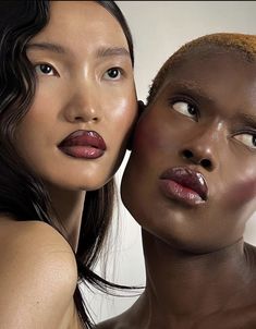 Dark Lip Combo, Dark Lip, Perfect Lipstick, Pink Cosmetics, Lip Combo, Cool Makeup Looks, Beauty Shoot, Editorial Makeup, Beauty Editorial