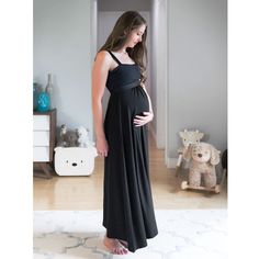 This. Dress. Is. Everything. It’s a must-have for the modern mom: perfect for pregnancy, postpartum, breastfeeding…and beyond! This designer nursing dress is super chic, yet comfy enough to sleep in. In other words, it’s almost as good a multi-tasker as you are. Our grow-with-you garment will be your bump’s BFF for nine months of pregnancy, cradling you in buttery-soft breathable stretch-knit. It is the ONE pregnancy and nursing dress you’ll want to pack in your hospital bag. And, once Baby arri Months Of Pregnancy, Pregnancy Dress, Pregnancy Months, Nursing Pads, Modern Mom, Camisole Dress, Nine Months, Nursing Dress, Hospital Bag