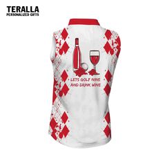 Introducing our Custom Skull Golf And Wine Let’s Golf Nine And Drink Wine Sleeveless Polo Shirt for Women, a unique Classic Golf, Drink Wine, Golf Fashion, Skull Design, Shirt For Women, Wine Drinks, Sporty Look, Moisture Wicking Fabric, Easy Wear