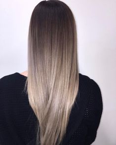 Brown To Blonde Ombre Hair, Brassy Hair, Beautiful Hair Color, Blonde Hair Looks