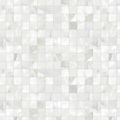 a white tile wallpaper with squares and dots on it's surface, as well as the background