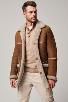 click to expand Coats For Men, Resort Outfit, Sheepskin Coat, Men's Coats & Jackets, American West, Notch Collar, Shearling Coat, Heritage Collection, Women's Coats & Jackets