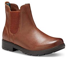 Tackle your day in the classic style and casual comfort of these slip-on ankle boots featuring elastic sides and cozy cushioned insoles. From Eastland. Eastland Shoes, Brown Chelsea Boots, Chelsea Boots Women, Shoes Booties, Leather Slip Ons, Shoe Collection, Chelsea Boots, Womens Boots, Fashion Shoes