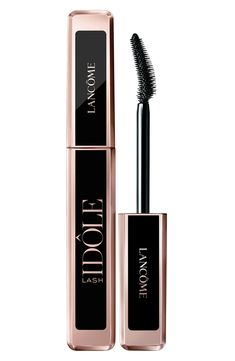 What it is: A mascara that targets and volumizes every single lash for instant lift, length and fanned-out volume with no clumps.What it does: Its curved wand pushes up and fans out your lashes for an open-eye effect that lasts up to 24 hours, while the 360 microbristles grab every lash from root to tip no matter the length, for longer eyelashes without the clumps. Its gel formula won't weigh on your lashes, leaving them feathery soft without any flaking or smudging.How to use: To boost volume, Mascara Collection, Lancome Mascara, Eyelash Primer, Dream Makeup, Mascara Review, Mascara Primer, Volumizing Mascara, Mascara Waterproof, Mascara Wands