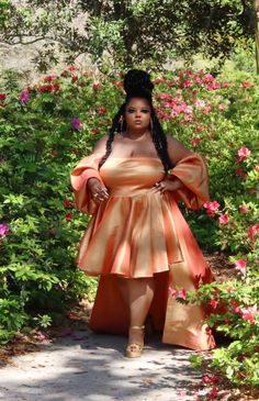 Ivy - Courtney Noelle Inc Pretty Sweatshirts, Plus Size Baddie Outfits, Pretty Hats, Detachable Train, Chubby Fashion, Grown Women, Life Is Too Short, Plus Size Black, Dreamy Dress