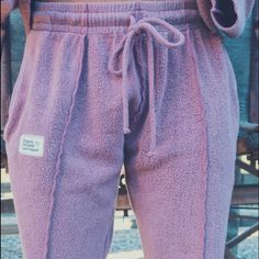 People Of Leisure Lilac Jogger Or Sweatpants Oversized Pants Breathable Organic Recycled Cotton. Fade Dyed For That Vintage Look Boho Style Vibe, Or Soft Grunge Vibe. Perfect For Lounging Cozy Leisure Pants For Spring, Cozy Spring Leisure Pants, High Waist Bottoms With Pockets For Lounging, High Waist Lounging Bottoms With Pockets, High-waist Lounge Bottoms With Pockets, High Waist Pants With Pockets For Lounging, Relaxed Fit Purple Lounge Bottoms, Relaxed Fit Purple Loungewear Bottoms, Relaxed Fit Purple Lounging Bottoms