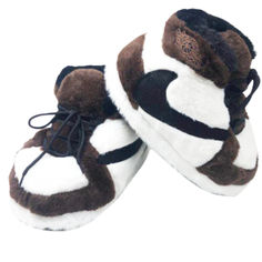 Your preferred sneakers served as slippers Introducing the Travis Scott Look Sporty Slippers With Round Toe For Leisure, Sporty Round Toe Slippers For Leisure, Sporty Slippers For Sports With Round Toe, Sporty Round Toe Sports Slippers, White Winter Slippers With Rubber Sole, Sporty White Non-slip Slippers, Comfortable White Low-top Slippers, Casual Low-top Winter Slippers, White Low-top Casual Slippers