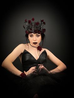 Burgundy Gothic Crown, Witch Headdress, Gothic Headdress, Halloween Crown, Evil Queen, Dark Fairy, Dark Forest, Burgundy Wedding - Etsy Gothic Round Crown Headpiece For Halloween, Gothic Crown For Halloween Cosplay, Witch Headdress, Gothic High Crown Costume Headpiece, Gothic Crown Headpiece For Fantasy Events, Gothic Fairy Crown, Gothic Headdress, Gothic Headpiece, Ethereal Fairy