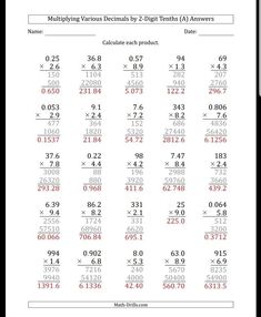 the multiplying fractions worksheet is shown with numbers and symbols on it