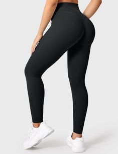 Elevate your workout style with the V-Waistband Workout Leggings, featuring a premium dual-sided fabric and seamless front for all-day comfort. The butterfly seam lifts and shapes your curves, while moisture-wicking technology keeps you dry.   Feature    V cross waistband   Three-seam back  No front seam   Anti-squat, not see-through   Medium compression   Nude Reversible Fabric   26.6-inch inseam    Fabric     75% Nylon + 25% Spandex Breathable 4-way Stretch Gym Leggings, Breathable 4-way Stretch Leggings For Gym, Gym Leggings Sweat Resistant And Micro-elastic, Micro-elastic Sweat Resistant Leggings For Gym, Sweat Resistant Gym Leggings, Sweat Resistant Micro-elastic Leggings For Gym, Micro-elastic Sweat Resistant Yoga Pants, Squat Proof Elastane Yoga Pants For Sports, Moisture-wicking Micro-elastic Workout Pants