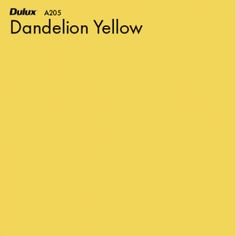 the cover of dandelion yellow