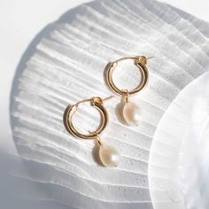 These 14K Gold Small Hoop earrings feature Baroque drop pearls. Classic and elegant, handmade in nyc.| Lead and Nickel free.Sold as a PAIR 14K Solid Gold Pearl 9x6mm(0.35x0.25in) (size may vary slightly) Hoop Diameter 15mm(0.6in), Thickness 2mm(0.08in) Latch closure #ES045-GPL Everyday 14k Gold Hoop Earrings With Pearl Charm, Hypoallergenic Pearl Teardrop Hoop Earrings, Hypoallergenic Teardrop Pearl Hoop Earrings, Handmade Yellow Gold Pearl Hoop Earrings, Handmade Pearl Yellow Gold Hoop Earrings, Handmade Yellow Gold Hoop Earrings With Pearl, Yellow Gold Small Hoop Jewelry With Pearl Drop, 14k Gold Filled Hoop Earrings With Pearl Charm, Dainty Gold Hoop Pearl Earrings