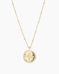 Compass Coin Pendant Necklace | gorjana Yellow Gold Medallion Coin Necklace With Adjustable Chain, Yellow Gold Medallion Necklace With Adjustable Chain, Gold Plated Medallion Coin Necklace With Adjustable Chain, Gold-tone Medallion Charm Necklace With Adjustable Chain, Adjustable Coin Necklace With Medallion, Adjustable Medallion Coin Necklace With Coin Pendant, Adjustable Gold Medallion Coin Necklace, Adjustable Coin Pendant Necklace, Adjustable Medallion Coin Necklace With Pendant