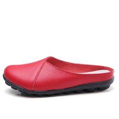 Category:Mules,Flats; Upper Materials:Faux Leather,PU; Season:Spring,Summer,Fall; Heel Type:Flat Heel; Gender:Women's; Toe Shape:Round Toe; Style:Casual,Comfort,Minimalism; Heel Height(inch):1-2; Outsole Materials:Rubber; Occasion:Outdoor,Daily; Closure Type:Loafer; Pattern:Solid Color; Listing Date:03/10/2023; Production mode:External procurement; 2024 Trends:Plus Size,White Shoes,Loafer Mules,Barefoot shoes,Soft Shoes; Foot Length:; Foot Width:; Size chart date source:Provided by Supplier.; US Size:null; UK Size:14.5; EU Size:50 Women's Slip Ons, Girls Boutique Clothing, Loafers Online, Soft Shoes, Woman Shoes, Barefoot Shoes, Girls Boutique, Loafer Mules, Comfortable Flats