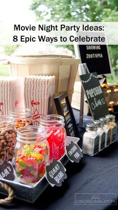 movie night party ideas 8 epic ways to celebrate