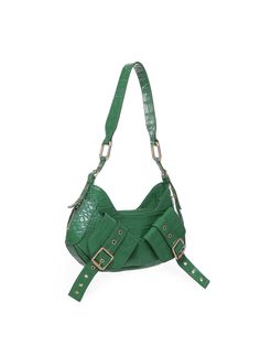 -Shoulder bag with adjustable shoulder strap -Zip closure -Strap detail on the front -Measurement: 18x30x9,5 cm -Made in Italy -Colour: Emerald greenComposition: 100% Cowskin Luxury Baguette Satchel Bag With Adjustable Strap, Designer Baguette Bag With Adjustable Strap For Daily Use, Luxury Baguette Bag With Adjustable Strap Satchel, Designer Evening Shoulder Bag With Adjustable Strap, Designer Crossbody Shoulder Bag With Detachable Strap, Luxury Crossbody Baguette Bag With Adjustable Strap, Designer Satchel Shoulder Bag With Adjustable Strap, Designer Satchel With Adjustable Strap, Designer Handheld Satchel With Adjustable Strap