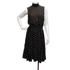 New With Tag. Women’s Size 4. Pit To Pit- 17” Waist Across- 12” (Does Stretch) Shoulder To Hem- 38” B259 Polka Dot Sleeveless Daywear Dress, Nanette Lepore Dress, Nanette Lepore, White Sleeveless, Hem Dress, Polka Dot, Colorful Dresses, Polka Dots, Size 4