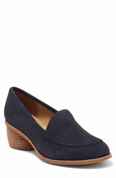 Eastland Patricia Leather Moc Loafer (Women) | Nordstromrack Cushioned Slip-on Heels For Work, Flat Heel Loafers With Arch Support For Work, Workwear Flat Heel Loafers With Arch Support, Spring Workwear Loafers With Arch Support, Slip-on Loafers With Arch Support For Work, Workwear Slip-on Loafers With Arch Support, Round Toe Loafers With Arch Support For Work, Round Toe Workwear Loafers With Arch Support, Workwear Loafers With Arch Support And Round Toe