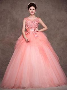 Blush Pink Quinceanera, Robes Quinceanera, Color Rosa Pastel, Pink Quinceanera, Tulle Balls, Big Dresses, Evening Dresses Online, Satin Tulle, Cheap Evening Dresses