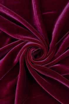 Indulge in luxury with our Wine Silk Rayon Velvet Fabric, a sumptuous blend of silk and rayon that exudes elegance and sophistication. This fabric boasts a plush velvet texture that feels heavenly to the touch, offering both opulence and comfort. Perfect for creating exquisite evening gowns, formal attire, draperies, and home decor accents, its lustrous sheen adds a touch of glamour to any project. Whether you're crafting a show-stopping gown for a special occasion or adding a touch of refinemen Velvet Aesthetic, Background Pics, Silk Velvet Fabric, Velvet Texture, Beautiful Background, Holiday Mood, Home Decor Accents, Decor Accents, Fabric Texture