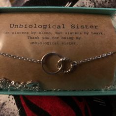 Unbiological sister necklace Soul Sister Big Little | Etsy Hypoallergenic Necklaces For Best Friend Gift, Hypoallergenic Necklaces For Best Friend, Nickel-free Charm Necklaces For Best Friend Gift, Adjustable Hypoallergenic Necklace For Friendship, Unbiological Sister Necklace, Bff Rings, Best Friend Rings, Unbiological Sister, Bracelet Name