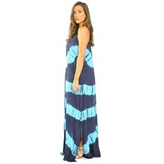 COMPLEMENT THE SUN WITH A WHOLE LOT OF STYLE Designed to Impress Looking for the perfect dress to highlight that sunny vacation? Or to wear out whenever the beautifully warm weather creeps in? The Riviera Suns tie dye maxi dress is just what you need! With its beautiful patterns, relaxed flowy fit, and comfortably soft woven rayon challis fabric, this summer dress will make any sunny day that much more brighter. And its perfect for wearing out to the beach too! Simply slip it over your swimsuit Sleeveless Lined Maxi Dress For Vacation, Blue Sundress For Poolside, Blue Sundress Maxi Dress For Poolside, Blue Maxi Dress For Beach In Summer, Blue Summer Sundress For The Beach, Blue Summer Sundress For Beach, Sleeveless Lined Maxi Dress For Beach Season, Blue Beachwear Sundress For Vacation, Casual Spaghetti Strap Sundress For Poolside