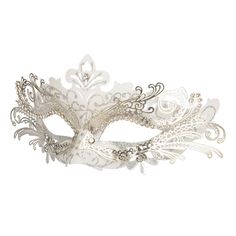 PRICES MAY VARY. MATERIAL: This masquerade mask made of ABS base inlaid metal and sparkling rhinestones GORGEOUS AND ABSOLUTELY WELL MADE: Graceful line design, manual assembly and beautiful hand paint pattern, great for your masquerade dress VARIETY ACTIVITIES: Perfect for Masks Masquerade Ball, Mardi Gras, Ball, Venetian, Halloween, Christmas party, Carnivals, Wedding, Prom, Fashion Shows, Costume Party and so on. FITS ALL: One size fits all, worn this masquerade mask with satin ribbons so tha Masquarade Mask, Mardi Gras Ball, Masquerade Ball Masks, Masquerade Prom, Masquerade Outfit, Carnival Decorations, Masquerade Wedding, Prom Fashion, Ball Mask