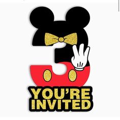 Brand New Mickey Mouse Birthday Invitations ~ 3rd Birthday ~ Includes 20 Invitations & 20 Invitations Envelopes Smoke Free Home Mickey Mouse Three Year Old Party, Mickey 3rd Birthday Party, Mickey Mouse 3rd Birthday, Boy 3rd Birthday, Mickey Invitations, Mickey Mouse Birthday Invitations, Mickey Mouse Invitations, Mickey Mouse Invitation, Glitter Envelopes