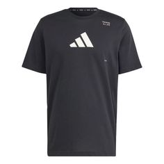 adidas Black Aeroready All-Gym Category Graphic T-shirt Asia Sizing 'Black' IT1497 Black Adidas Logo T-shirt For Sports Season, Three Stripes Short Sleeve T-shirt For Gym, Adidas Sportswear T-shirt For Gym, Adidas T-shirt With Logo For Sports Season, Black Training T-shirt With Logo Print, Three Stripes Training Tops For Sports Season, Adidas Three Stripes Tops For Gym, Adidas Three Stripes T-shirt For Sports Events, Adidas Three Stripes T-shirt For Sports