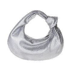 Silver netted crystal handbag available in silver , white 🤍, pink , and black 🖤.  Very beautiful, great quality medium size handbag. Super blingy 💎 Silver Tote Bag For Party, Metallic Top Handle Bag For Party, Silver Clutch Shoulder Bag For Shopping, Chic Silver Tote Evening Bag, Trendy Silver Evening Bag, Silver Tote Bag For Evening, Silver Clutch For Shopping, Silver Evening Tote Bag, Trendy Metallic Evening Bags