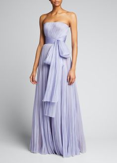 Preppy Prom Dress, Lavender Formal Dress, Lilac Gown, Pastel Gown, Pleated Gown, Purple Bridesmaid Dresses, Looks Party