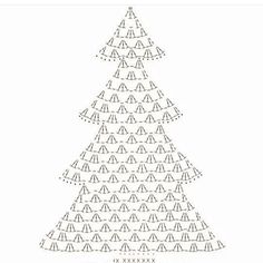 a drawing of a christmas tree made out of small white dots on a white background