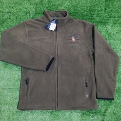 Never Worn Green Casual Fleece Jacket For Outdoors, Casual Green Fleece Jacket For Cold Weather, Green Fleece Tops, Casual Green Fleece Jacket For Outdoor Activities, Casual Fleece Jacket For Outdoor Activities, Outdoor Fleece Tops With Fleece Lining, Outdoor Fleece-lined Tops, Ralph Lauren Half Zip, Boy Hoodie