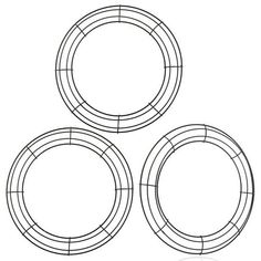 three circles are shown in black and white, with one circle drawn on the side