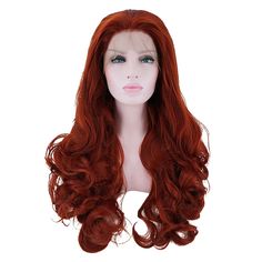 Item Function: 1. Good Quality: Orange Long Body Wave wigs for women with stylish design and outstanding looking. Made of heat resistant synthetic fiber, soft touch and natural looking, just like your own real hair. Wigs for women with very stylish designs and pretty looking, make you more beautiful and confident, you will get tons of compliments with this cute wig. The comfortable wig cap with 2 adjustable straps and 2-3 combs to fix, you can adjust its size to fit your head. good size for most Hairstyles Wig, Cute Wig, Holiday Costumes, Wig Short, Halloween Costume Shop, Costume Themes, Body Wave Wig, Wig Making, Costume Shop