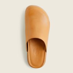 J.Crew: Wal & Pai Ogden Clogs For Women 2024 Sandals, Flamboyant Natural, Clogs For Women, Clogs Style, Cute Couple Outfits, Leather Clogs, 2024 Vision, Couple Outfits, Vegetable Tanned Leather